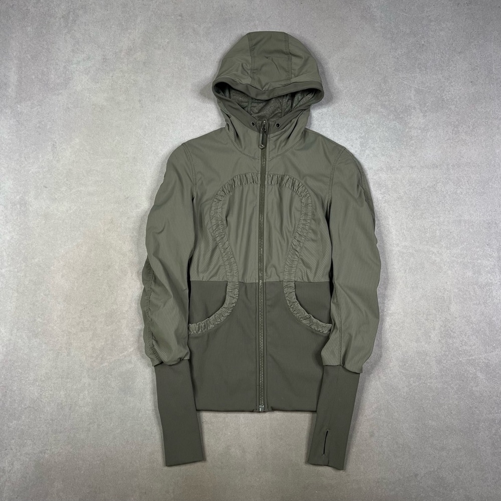 lululemon athletica Green Hooded Sweater